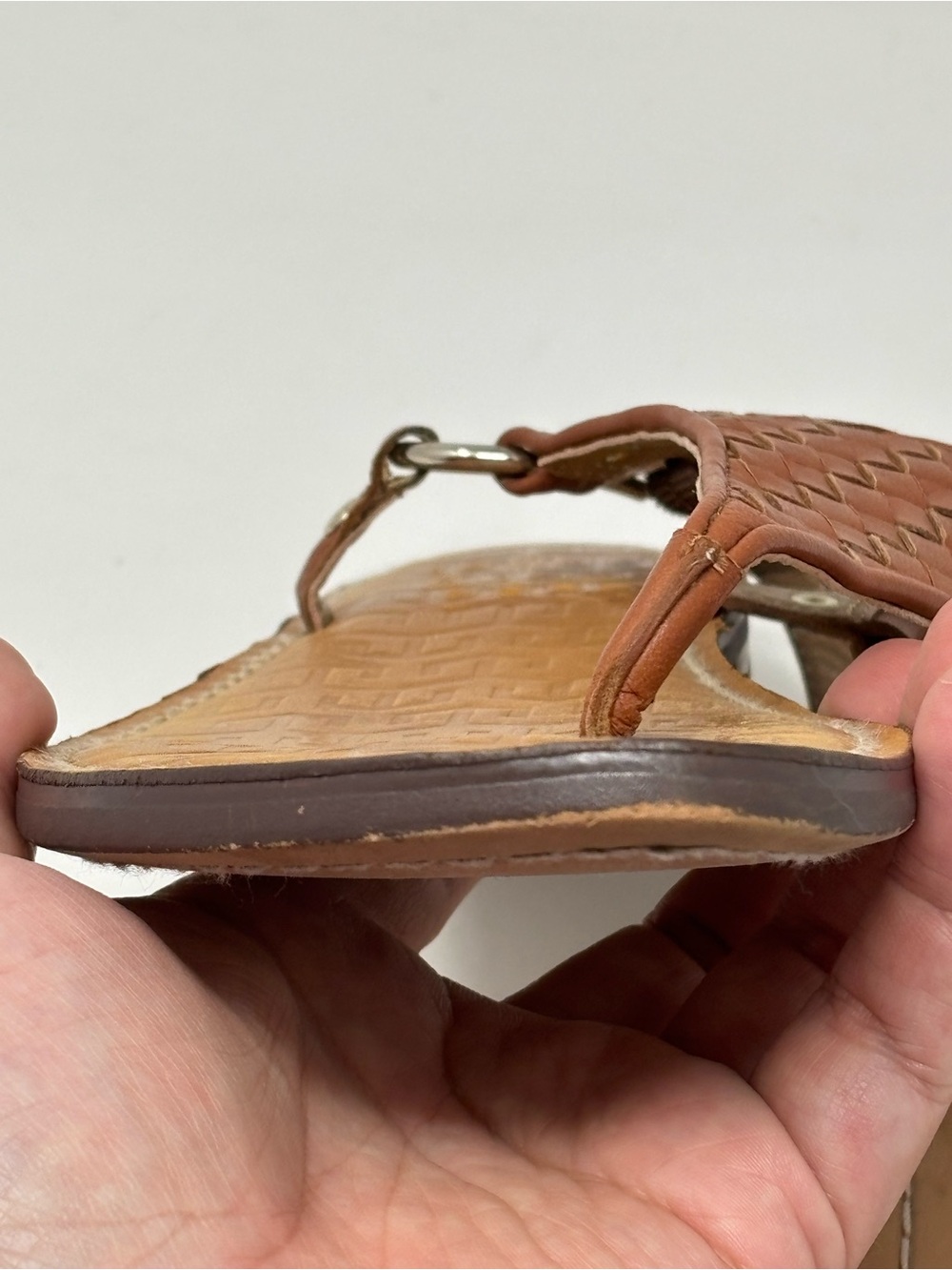 J. McLaughlin Nolita leather slingback sandals size 8 - Picture 11 of 13
